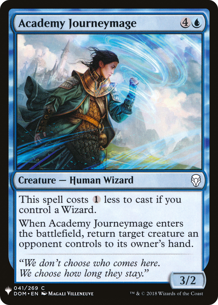 Academy Journeymage (LIST-041) - The List