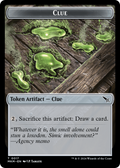 Clue (TMKM-017) - Murders at Karlov Manor Tokens Foil