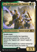 Syr Joshua and Syr Saxon (YWOE-027) - Alchemy: Wilds of Eldraine