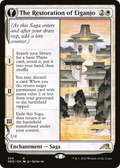 The Restoration of Eiganjo (Showcase) (NEO-354) - Kamigawa: Neon Dynasty: (Showcase, fandfc)