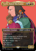 Cayth, Famed Mechanist (Borderless) (M3C-010) - Modern Horizons 3 Commander Foil