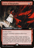 Curse of Hospitality (Extended Art) (VOW-377) - Innistrad: Crimson Vow: (Extended Art) Foil