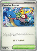 Paradise Resort (World Championships 2023) [Staff] 045  SV Scarlet & Violet Promo Cards - Promo