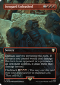 Isengard Unleashed (Borderless) (Surge Foil) (LTC-539) - Tales of Middle-earth Commander Foil