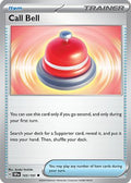 Call Bell 165  - Reverse Holofoil SV08 Surging Sparks - Uncommon