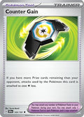 Counter Gain 169  - Reverse Holofoil SV08 Surging Sparks - Uncommon