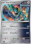 Iron Crown 132  - Holofoil SV08 Surging Sparks - Rare