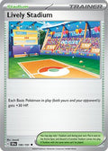 Lively Stadium 180  SV08 Surging Sparks - Uncommon