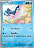 Mantine 040  - Reverse Holofoil SV08 Surging Sparks - Common
