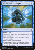 Inscription of Insight (PPZNR-61P) - Zendikar Rising Promos Foil