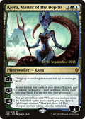 Kiora, Master of the Depths (PRE-213S) - Battle for Zendikar Promos Foil