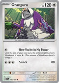 Oranguru 156  - Reverse Holofoil SV08 Surging Sparks - Common