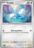 Swablu 148  - Reverse Holofoil SV08 Surging Sparks - Common