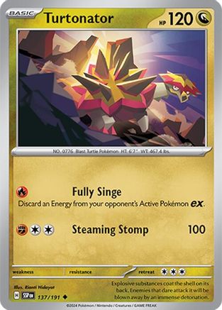 Turtonator 137  SV08 Surging Sparks - Uncommon
