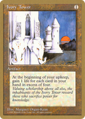 Ivory Tower - 1996 Leon Lindback (4ED) (WCD-) - Pro Tour Collector Set