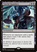 Painful Quandary (FDN) (-179) - Prerelease Cards Foil