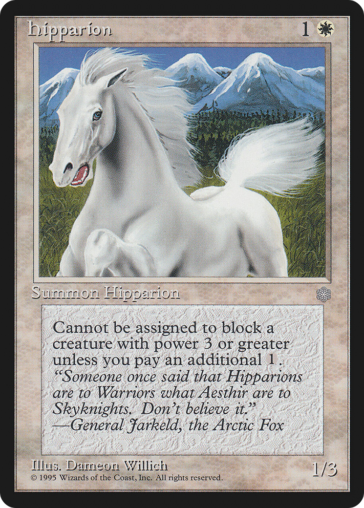 Hipparion (ICE-) - Ice Age
