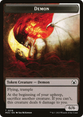 Demon (TMOC-018) - March of the Machine Commander Tokens