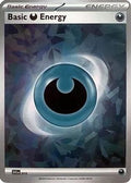 Basic Darkness Energy (Cracked Ice Holo) 015  - Holofoil SVE Scarlet & Violet Energies - Common