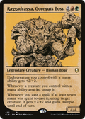 Raggadragga, Goreguts Boss (Showcase) (CLB-437) - Commander Legends: Battle for Baldur's Gate: (Showcase)
