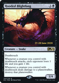 Hooded Blightfang (PRE-104) - Core Set 2021 Promos Foil