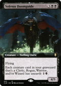 Solemn Doomguide (Extended Art) (CLB-625) - Commander Legends: Battle for Baldur's Gate: (Extended Art)