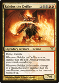 Rakdos the Defiler (DIS-) - Dissension