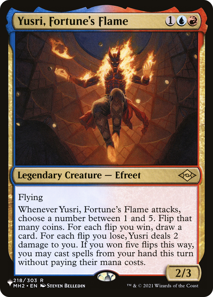 Yusri, Fortune's Flame (LIST-218) - The List