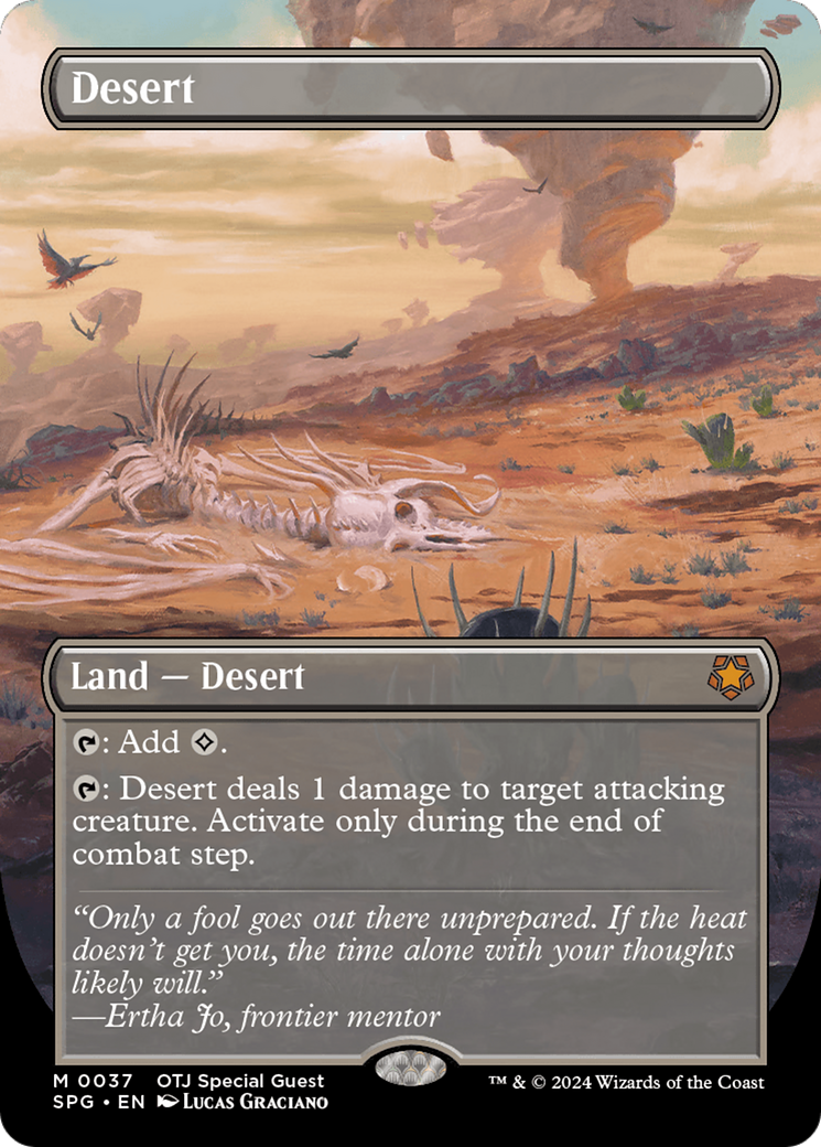 Desert (Borderless) (SPG-037) - Special Guests Foil