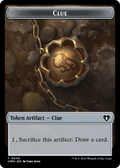 Clue (TCMM-040) - Commander Masters Tokens Foil