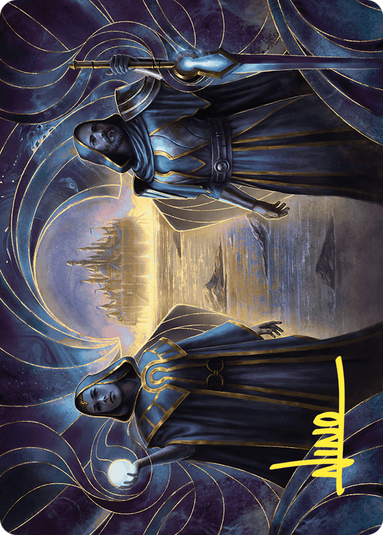 Court of Vantress // Court of Vantress (AWOE-052) - Wilds of Eldraine Art Series (Borderless) Foil