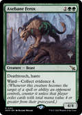 Axebane Ferox (PPMKM-153) - Murders at Karlov Manor Promos Foil