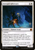 Intrepid Adversary (PPMID-025) - Innistrad: Midnight Hunt Promos Foil