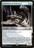 Dimensional Infiltrator (PRE-044) - Oath of the Gatewatch Promos: (devoid) Foil