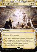 Day of Judgment (STA-002) - Strixhaven Mystical Archive: (Showcase) (Borderless) Etched Foil