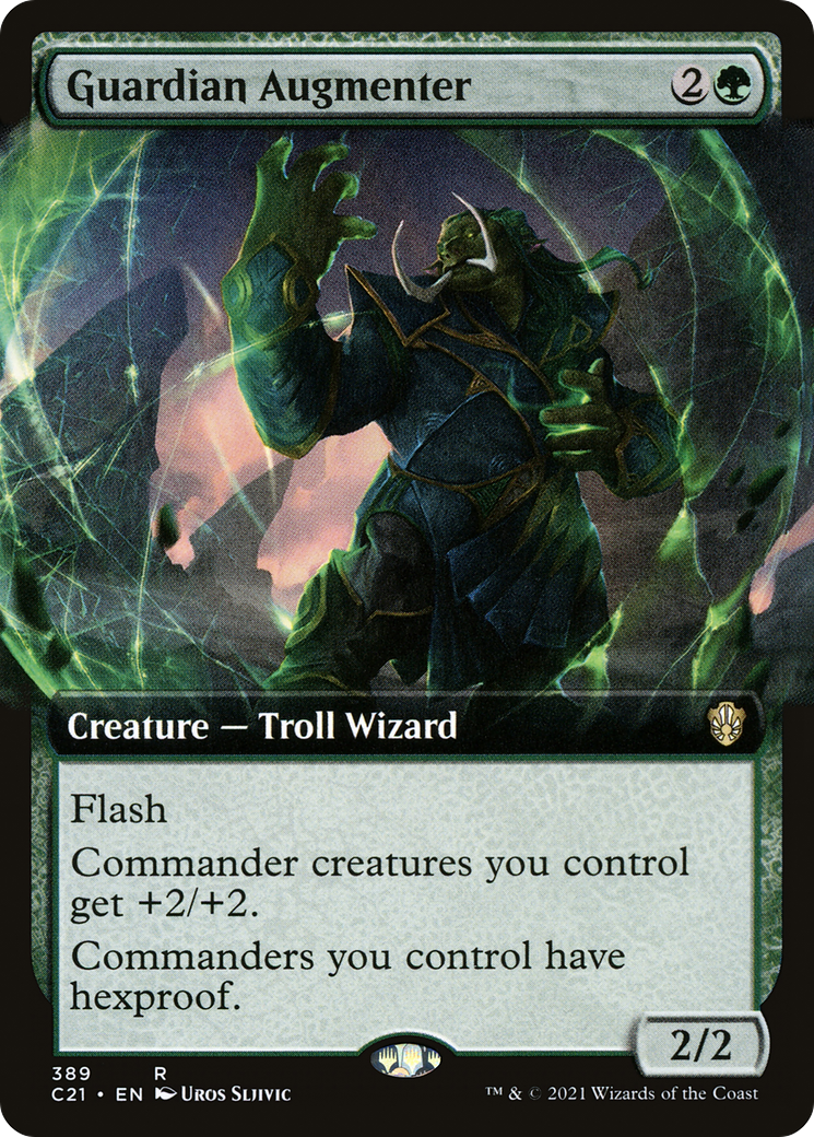 Guardian Augmenter (Extended Art) (C21-389) - Commander 2021: (Extended Art)