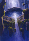 Morphic Pool // Morphic Pool (AZNR-032) - Zendikar Rising Art Series (Borderless) Foil