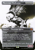 Phyrexian Vindicator (Showcase) (ONE-300) - Phyrexia: All Will Be One: (Showcase) (Borderless) Foil