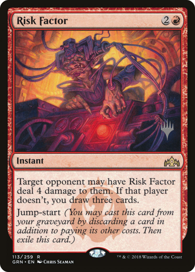 Risk Factor (PPM20-113) - Guilds of Ravnica Promos