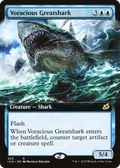 Voracious Greatshark (Extended Art) (IKO-320) - Ikoria: Lair of Behemoths: (Extended Art) Foil