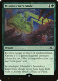Mistakes Were Made (Galaxy Foil) (UNF-433) - Unfinity Foil