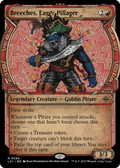 Breeches, Eager Pillager (Showcase) (LCI-294) - The Lost Caverns of Ixalan: (Showcase) Foil