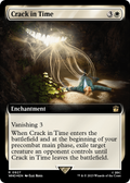 Crack in Time (Extended Art) (Surge Foil) (WHO-927) - Doctor Who: (Extended Art) Foil