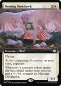 Nesting Dovehawk (Extended Art) (MOC-104) - March of the Machine Commander: (Extended Art) Foil