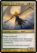 Sigarda, Host of Herons (Avacyn Restored) (OVER-210) - Open the Helvault Foil