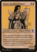 Kalain, Reclusive Painter (Showcase) (AFR-342) - Adventures in the Forgotten Realms: (Showcase)