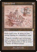 Defense Grid (Schematic) (BRR-076) - The Brothers' War Retro Artifacts Foil
