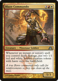 Blaze Commando (DGM-056) - Dragon's Maze Foil