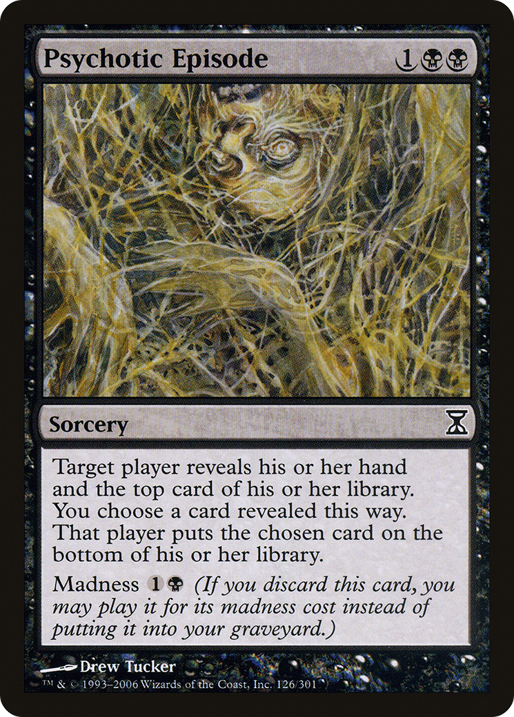 Psychotic Episode (TSP-126) - Time Spiral Foil