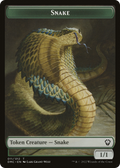 Snake (TDMC-011) - Dominaria United Commander Tokens